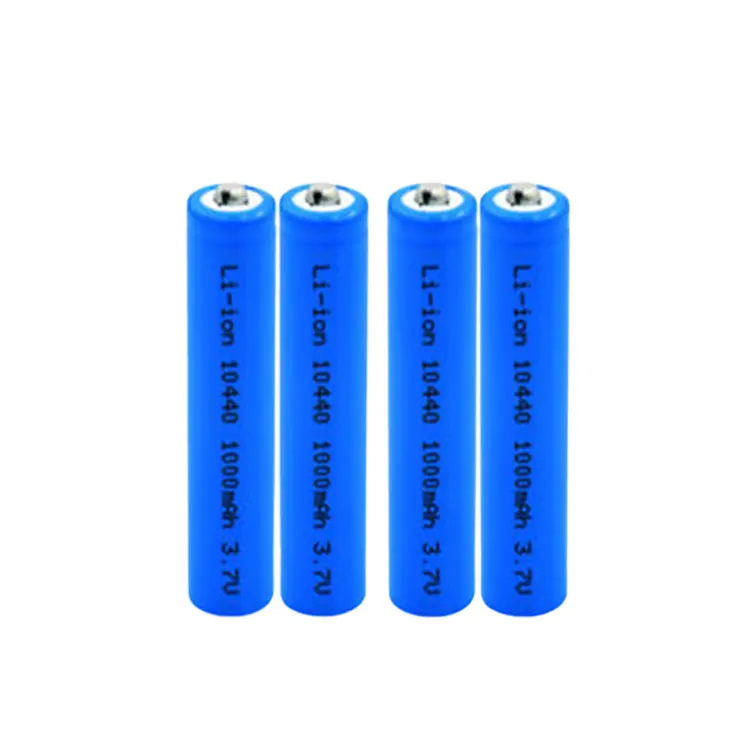 Rechargeable micro usb port 1.5v 400mah aaa high capacity li-ion 10440 battery rechargeable lithium battery pack with USB Type C