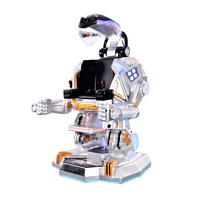 Robot Mecha Berjalan Bertenaga Baterai Komersial dengan Pilihan Kontrol Jarak Jauh untuk FEC dan Taman Bermain