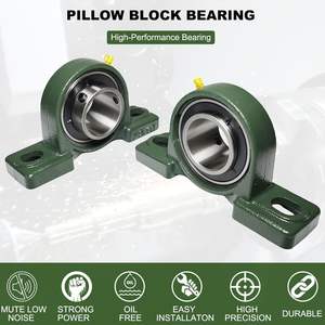 2 pollici foro UCP210-32 3 pollici UCP215-48 cuscinetto blocco cuscino UCP204-12 fabbrica di alta qualità per nastro trasportatore puleggia - Product Image 2