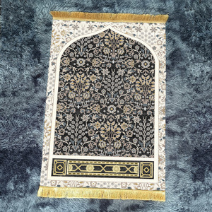Prezzo di fabbrica Soft Room <span class=keywords><strong>tappeto</strong></span> da preghiera tappeti in rilievo con <span class=keywords><strong>frange</strong></span> in pile di Farai portatili spessi - Product Image 4