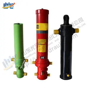 China homemade multistage telescopic hydraulic hoist cylinders for dump truck