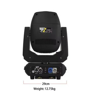 230W <span class=keywords><strong>LED</strong></span> tête mobile lumière Spot Zoom fête DJ scène lumière et boîte de nuit RGBW couleur DMX512 Auto Run Sound <span class=keywords><strong>Action</strong></span> pour parc à thème - Product Image 3