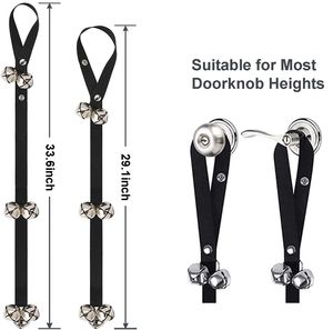 समायोज्य कुत्तों के लिए दरवाजे की घंटी घंटी और धातु की घंटी के साथ संचार उपकरण - Product Image 3