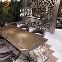 Dernier grand rangement élégant couloir français bois gris table de console avec tiroirs 2022