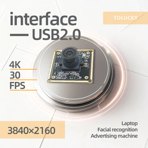 กล้อง IMX179 8MP 4K 30fps Ultra HD มุมกว้างแบบ USB ออลอินวันสำหรับแล็ปท็อปที่มีระบบจดจำใบหน้า - Product Image 4
