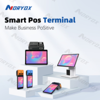 NB80 Android 13 POS Écran 8 pouces 3+16 Go Terminal de point de vente mobile tout-en-un portable avec mini imprimante thermique NFC et système de billetterie