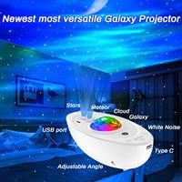 Bateau Galaxies Projecteur pour Chambre Enfants Adultes Étoile Projecteur Galaxies Veilleuse pour Anniversaire Cadeaux de Noël