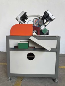 Aanpasbare Metalen Verwerkingslijn Deur Raam Frame Hoekbeugel Boorkraanmachine Plc Gelijktijdig Boren En Tikken - Product Image 3