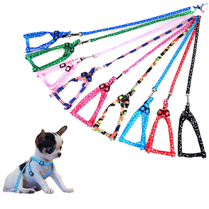 Simple Breathable Eco-Friendly Polyester Dog <b>Harness</b> and Leash Set for Small Dogs-Wholesale Cute Cheap - Product Image 6