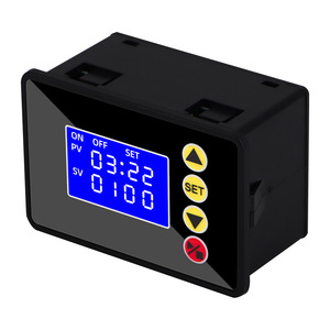 ไมโครคอมพิวเตอร์ตัวควบคุมเวลา AC110-220V จอแสดงผลดิจิตอลสวิตช์ตั้งเวลาควบคุมอัตโนมัติ 67x45x34 มม.วัสดุ ABS - Product Image 1