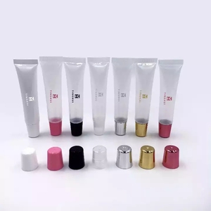 Tube vide de luxe pour cosmétiques 30 ml 50 ml 100 ml, pour lotion, soin de la peau, nettoyant visage, avec couvercle à vis doré, argenté, blanc, noir, rose - Product Image 2