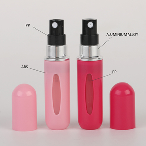 Portable Mini 5ml <strong>Plastic</strong> Frost <strong>Plastic</strong> <strong>Bottle</strong> Perfume Bottom Filled Travel-Sized Refillable Perfume Atomizer Car Diffuser - Product Image 3