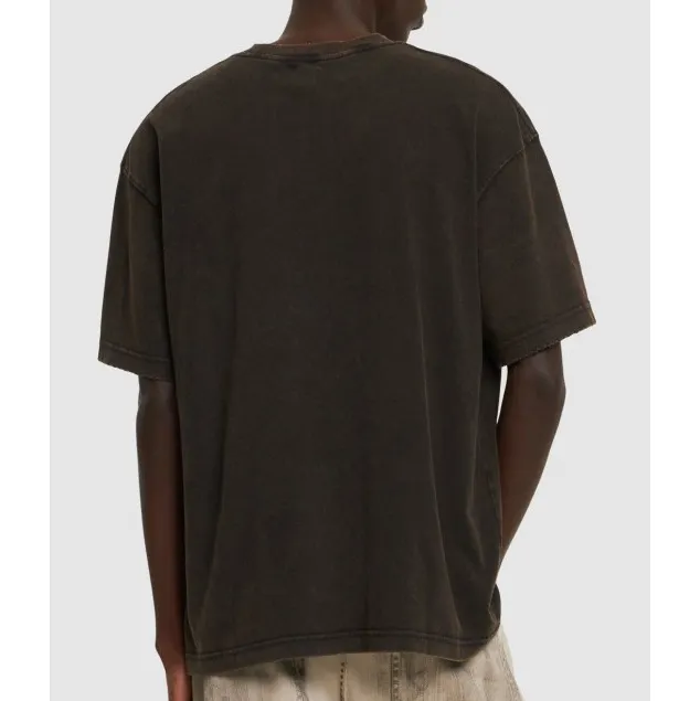 पुरुषों की टी-शर्ट कस्टम लोगो क्रू नेक ब्लैंक 100% कॉटन लोगो डिज़ाइन हैवीवेट उच्च गुणवत्ता वाली टी शर्ट पुरुषों के लिए स्ट्रीटवियर टी-शर्ट