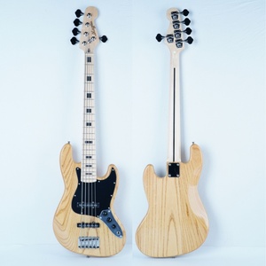 Factory Direct Mollo MA-JB5 5-<b>String</b> OEM ODM Ash Body 20 Frets Vintage Classical Guitar - Product Image 1