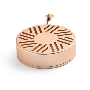 56H Hot Sale Custom Metal Car <strong>Diffuser</strong> <strong>Vent</strong> <strong>Clip</strong> High Quality Aluminium Alloy Round Car Air Freshener Aroma <strong>Vent</strong> <strong>Clip</strong> - Product Image 1