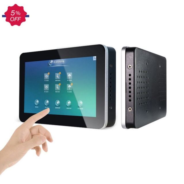 5 Inch 7 Inch Small 8 Inches Wall Mounting Embedded  Touch Screen Monitor