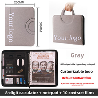 Portafolios de cuero personalizado A4 multicolor, portafolios, portadocumentos, Compendio, carpeta organizadora de archivos