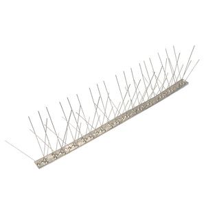 Groothandel 50Cm Anti-Vogel Roestvrij Staal 304 Spike Strips Custom Vogel Spike Voor Ongediertebestrijding Humane State Solid <span class=keywords><strong>Bird</strong></span> Spike - Product Image 1