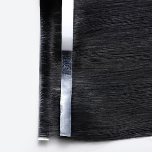 Luxe Kwaliteit Pu Geïnjecteerde Huid Inslag Tape Ins Lange Hair Extensions 100% Braziliaanse Menselijk Haar Ruwe Cuticula Uitgelijnd Maagdelijke Machine - Product Image 4