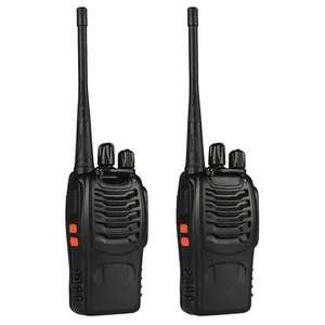 Walkie Talkie için BF-888S tam Set el iki yönlü 6-kulaklık şarj cihazı ile dolu UHF 2W 1500-2000mAh pil - Product Image 2