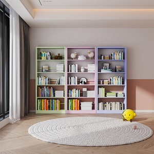 Nuevo estante de libros de acero, estantería sencilla, estantería para uso doméstico, Libros Rak Buku <span class=keywords><strong>Libreria</strong></span> Scaffale - Product Image 2