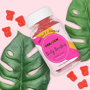 OEM LOGO PRIVATE LABEL cibo di vendita calda Booster per sollevare il sedere più grande ingrandimento dell'anca Gummies pillole di ingrandimento del sedere