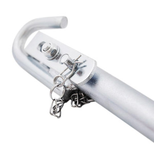 Tige de remorquage en acier pour véhicule de 2000 kg, d'<span class=keywords><strong>occasion</strong></span>, 3 pièces, sac de rangement pour voiture d'assistance routière avec pièces de prise de remorque - Product Image 3