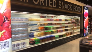 Nuevo diseño, buen <span class=keywords><strong>precio</strong></span>, <span class=keywords><strong>refrigerador</strong></span>, doble cortina de aire, congelador, supermercado, vitrina de <span class=keywords><strong>frutas</strong></span> <span class=keywords><strong>y</strong></span> <span class=keywords><strong>verduras</strong></span> - Product Image 4