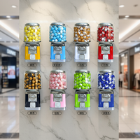 Distributeur de bonbons Niudele de troisième génération, système de paiement par jeton, code QR et pièces de monnaie, capacité de 150 à 200 pièces pour la maison