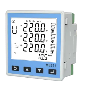 Meatrol ME237 Drie Fase 4G RS485 Modbus Rogowski Coil Uitgangsvermogen Meter Analyzer