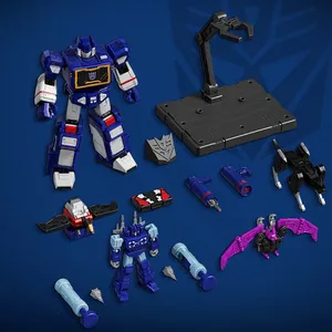 BLOKEES Original Transform <span class=keywords><strong>Prime</strong></span> <span class=keywords><strong>Optimus</strong></span> TARN Soundwave Orion Pax IDW ACTION EDITION Decepticons Figurine d'action Jouet Cadeau - Product Image 5