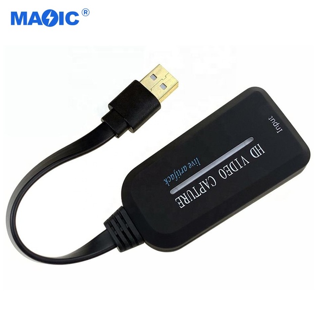 New Style 1080P 4K USB to HDMI Capture Device USB2.0 to Hdmi HDTV Video Capture for Computer Game Live Recording