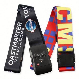 Correa de Plástico Personalizada para Equipaje con Inserto Sublimable y Candado Numérico, Accesorios Especiales para Bolsas - Product Image 1