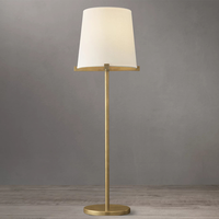 Lampe de table pour chambre à coucher, salon, éclairage décoratif intérieur pour la maison, hôtel, luminaires de table modernes en laiton personnalisables