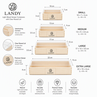 Boîte à charcuterie en bois de pin naturel durable de qualité supérieure avec logo personnalisé, plateau divisé, étui de service pour la restauration professionnelle