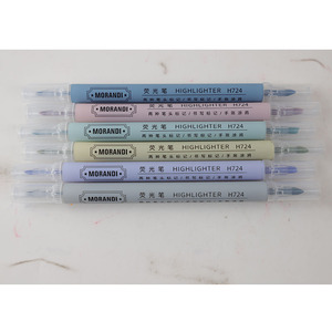 Đầu Tròn Mo Landi Hai Đầu <span class=keywords><strong>Highlighter</strong></span> Bút Đánh Dấu Thiết Lập Đầy Màu Sắc <span class=keywords><strong>Highlighter</strong></span> Cho Văn Phòng & Sinh Viên Sử Dụng - Product Image 5