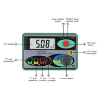 DY4100 Digital Earth Resistance Tester 0-2000 Ohm Tester Meter Tester Multimeter Megohmmeter High Voltage 500V