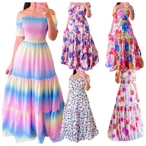 ชุดเดรสลำลองสำหรับผู้หญิงเสื้อผ้าแฟชั่นมือสองเสื้อผ้าผู้หญิงแบบสุ่ม - Product Image 6