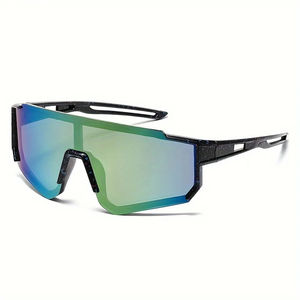 Gafas de Sol Deportivas Polarizadas Estilo Punk para Mujer y Hombre, Ciclismo 2024, Marca de Lujo, Diseño de Una Pieza, Gafas de Sol Tipo Escudo para Damas - Product Image 4