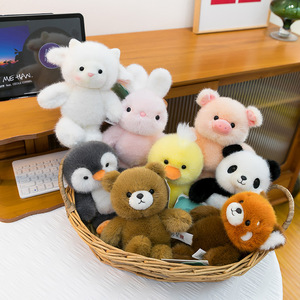 Adorable Peluche de Oso <span class=keywords><strong>Princesa</strong></span> de la Serie Running Dumpling, Bordado, Súper Suave, Relleno de Algodón PP, Forro de Malla, Alivia el Estrés, Regalo de Cumpleaños - Product Image 1