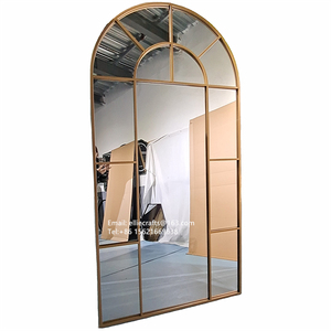 <span class=keywords><strong>Espejo</strong></span> de Estilo <span class=keywords><strong>vintage</strong></span> para decoración del hogar, marco de metal grande para <span class=keywords><strong>ventana</strong></span> y suelo, de longitud completa - Product Image 2
