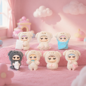 Mystery Blind Box: Statuetta Morbida in Peluche con Volto in Vinile - Bambola Sorpresa Kawaii da Collezione - Product Image 2