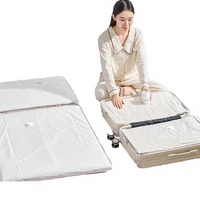 Sac de rangement sous vide écologique et peu encombrant pour l'organisation domestique et les voyages – Économisez 80 % d'espace