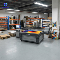 Impresora UV Plana Industrial GC1612UV de 1.6x1.2m con Cabezal de Impresión Ricoh GH2220 para Carcasas de Teléfono, Acrílico, Metal, Madera, Letreros, Manualidades y Regalos