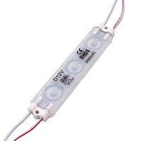 2835 CE Rohs SMD DC 12V/24V 3W 3Led Module haute luminosité étanche Injection Led Module ultrasonique pour la publicité