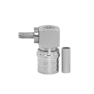 Nhà máy cung cấp vật liệu đồng thau <span class=keywords><strong>qma</strong></span> nam 90 Độ uốn góc bên phải RF kết nối <span class=keywords><strong>rg316</strong></span> <span class=keywords><strong>RG174</strong></span> lmr100 RF Coax kết nối đồng trục - Product Image 1