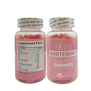 Özel etiket yoğun beyazlatma Gummies diyet takviyesi Anti-Aging zenginleştirici <span class=keywords><strong>C</strong></span> vitamini siyah cilt güzellik kapsülleri için - Product Image 6