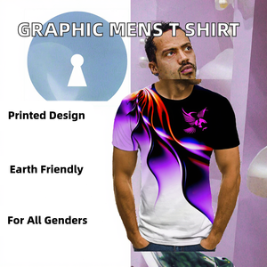 เสื้อยืดเจอร์ซีย์วินเทจทรงหลวมสไตล์ลำลองสำหรับผู้ชายและผู้หญิง คุณภาพสูง พร้อมลายพิมพ์แบบซับลิเมชั่นและลวดลายกราฟิกที่เป็นมิตรกับสิ่งแวดล้อม - Product Image 2