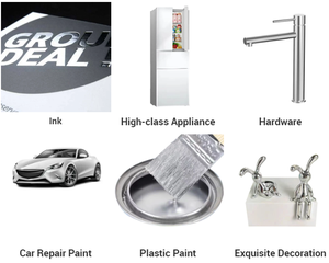 Độ sáng cao mạ có hiệu lực kim loại nhôm dán cho lớp phủ (nước dựa trên/dầu dựa trên) phun sơn ô tô sơn - Product Image 6