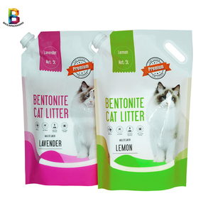 Bán buôn đứng lên Refill Túi vòi xử lý gói rỗng đậu phụ túi nhựa túi cát bao bì túi cho mèo xả rác - Product Image 2